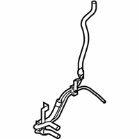 OEM 2015 Infiniti QX70 Power Steering Hose & Tube Assembly - 49721-1CA0A