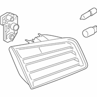OEM BMW ActiveHybrid 5 Rear Light In Trunk Lid, Left - 63-21-7-203-225
