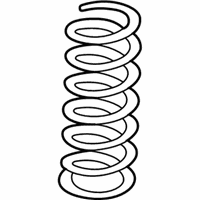 OEM 2002 Acura MDX Spring, Rear - 52441-S3V-A03