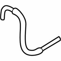 OEM 1998 Nissan Pathfinder Hose-Reserve Tank - 21741-0W000