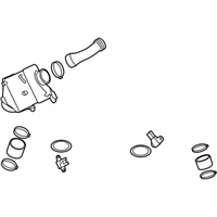 OEM 2013 BMW X5 Charge-Air Cooler - 17-51-7-589-469