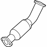 OEM 2019 Dodge Challenger Front Catalytic Converter And Pipe - 68276700AA