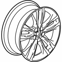 OEM 2019 Chevrolet Malibu Wheel, Alloy - 84898709