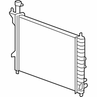 OEM 2014 Chevrolet Traverse Radiator - 23347008