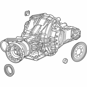 OEM 2015 Jeep Grand Cherokee Different-Rear Axle - 68378937AB