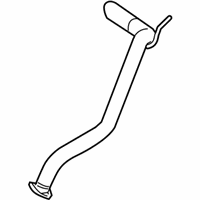 OEM 2009 Nissan Frontier Exhaust Tube Assembly, Rear - 20050-ZL60A