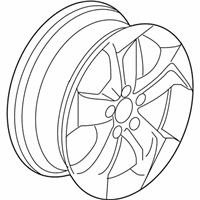 OEM Honda HR-V DISK, ALUMINUM WHEEL (18X7 1/2J) (CITIC DICASTAL) - 42700-T7W-AF1