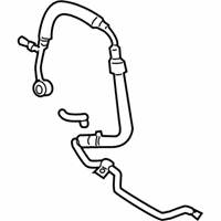 OEM 2008 Hyundai Santa Fe Hose Assembly-Power Steering Oil Pressure - 57510-0W500