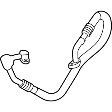 OEM BMW X5 SUCTION PIPE EVAPORATOR-COMP - 64-53-9-354-570