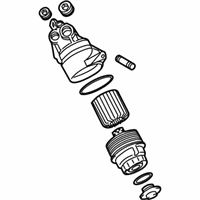 OEM 2013 Lexus IS250 Bracket Sub-Assy, Oil Filter - 15670-31020