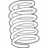 OEM 2007 Mercury Milan Coil Spring - 8E5Z-5560-H