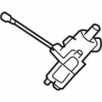 OEM 2017 Infiniti QX50 Power Steering Gear Sub Assembly - 49210-1BA0A