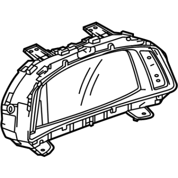 OEM 2020 Chevrolet Corvette Cluster - 84850571