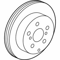 OEM 2021 Toyota RAV4 Prime Rotor - 42431-42080