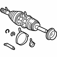 OEM 2009 Lexus LX570 Shaft Assembly, OUTBOARD - 43460-69177