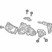 OEM 2004 Honda Accord CYLINDER SET, KEY - 06351-SDA-A00