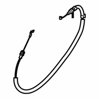 OEM 2020 BMW X7 BOWDEN CABLE, OUTSIDE DOOR H - 51-22-7-444-657