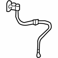 OEM Hyundai Tiburon Hose Assembly-Brake, RH - 58732-2C100