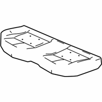 OEM 2007 Pontiac Grand Prix Pad Asm, Rear Seat Cushion - 19123112