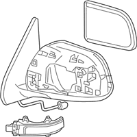 OEM Toyota Tacoma Mirror Assembly - 87940-04240