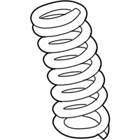 OEM Dodge Magnum Rear Suspension-Coil Spring - 4895496AB