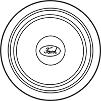 OEM Ford E-350 Club Wagon Hub Cap - F2UZ-1130-C