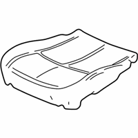 OEM 2000 Chevrolet Malibu Pad Asm P/D Seat Cushion - 16784849