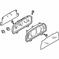 OEM Mercury Mariner Cluster Assembly - 5E6Z-10849-BA