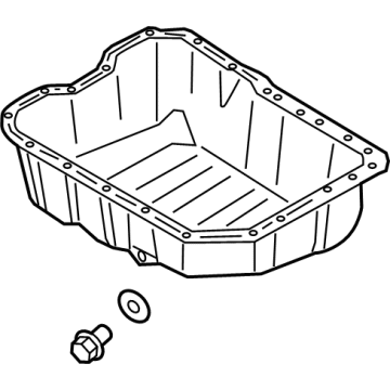 OEM 2022 Kia K5 Pan Assembly-Engine Oil - 215102S100