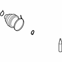 OEM 2009 Nissan Cube Repair Kit - Dust Boot, Inner - C974A-EW60H