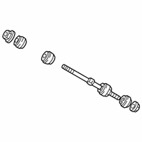 OEM 1999 Ford Mustang Stabilizer Link - 9U2Z-5A486-A