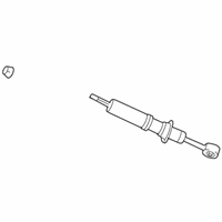 OEM 2019 Lexus LX570 Shock Absorber - 4851069705