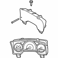 OEM 2008 Dodge Dakota Cluster-Instrument Panel - 5172888AG