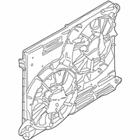 OEM 2020 Lincoln Nautilus Fan Assembly - F2GZ-8C607-A