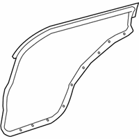 OEM Nissan Rogue WEATHERSTRIP-Rear RH - 82830-5HA0C