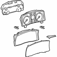 OEM 2015 Lexus LX570 Instrument Cluster - 8380060Y40