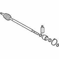 OEM 2012 Hyundai Sonata Joint & Shaft Kit-Front Axle W - 49580-4R250