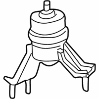 OEM 1995 Toyota Camry Rear Mount - 12371-74301