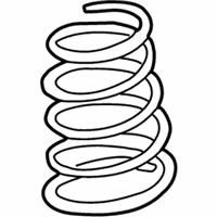 OEM Toyota Camry Coil Spring - 48131-AA150