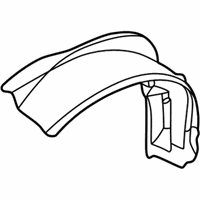 OEM 2000 Pontiac Sunfire Fender Liner - 22647268