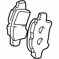 OEM 2001 Toyota Echo Brake Pads - 04465-52032