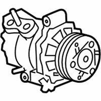 OEM Chevrolet SSR Air Conditioner Compressor - 15226803