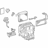 OEM 2009 Toyota Land Cruiser Evaporator Assembly - 87050-60500