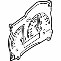 OEM 1999 Ford Explorer Speedometer Head - F87Z-17255-FA