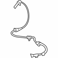 OEM Buick Regal Sportback Front Speed Sensor - 23417245