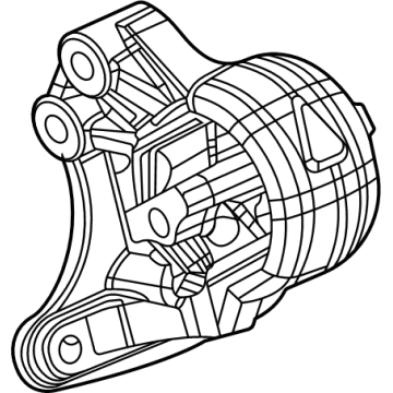 OEM 2020 Ram 1500 INSULATOR-Engine Mount - 68248787AD