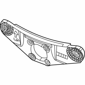 OEM Chrysler BRACKET-DIFFERENTIAL - 68468076AA