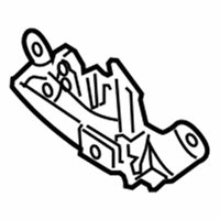 OEM 2013 Nissan Juke Male Hood Lock - 65601-1KA0C