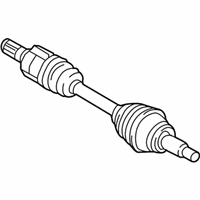 OEM 2017 Hyundai Ioniq Shaft Assembly-Drive, RH - 49501-G2000