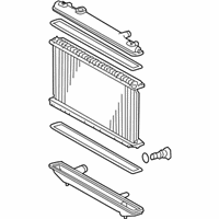 OEM 2003 Toyota Camry Radiator Assembly - 16400-0H131